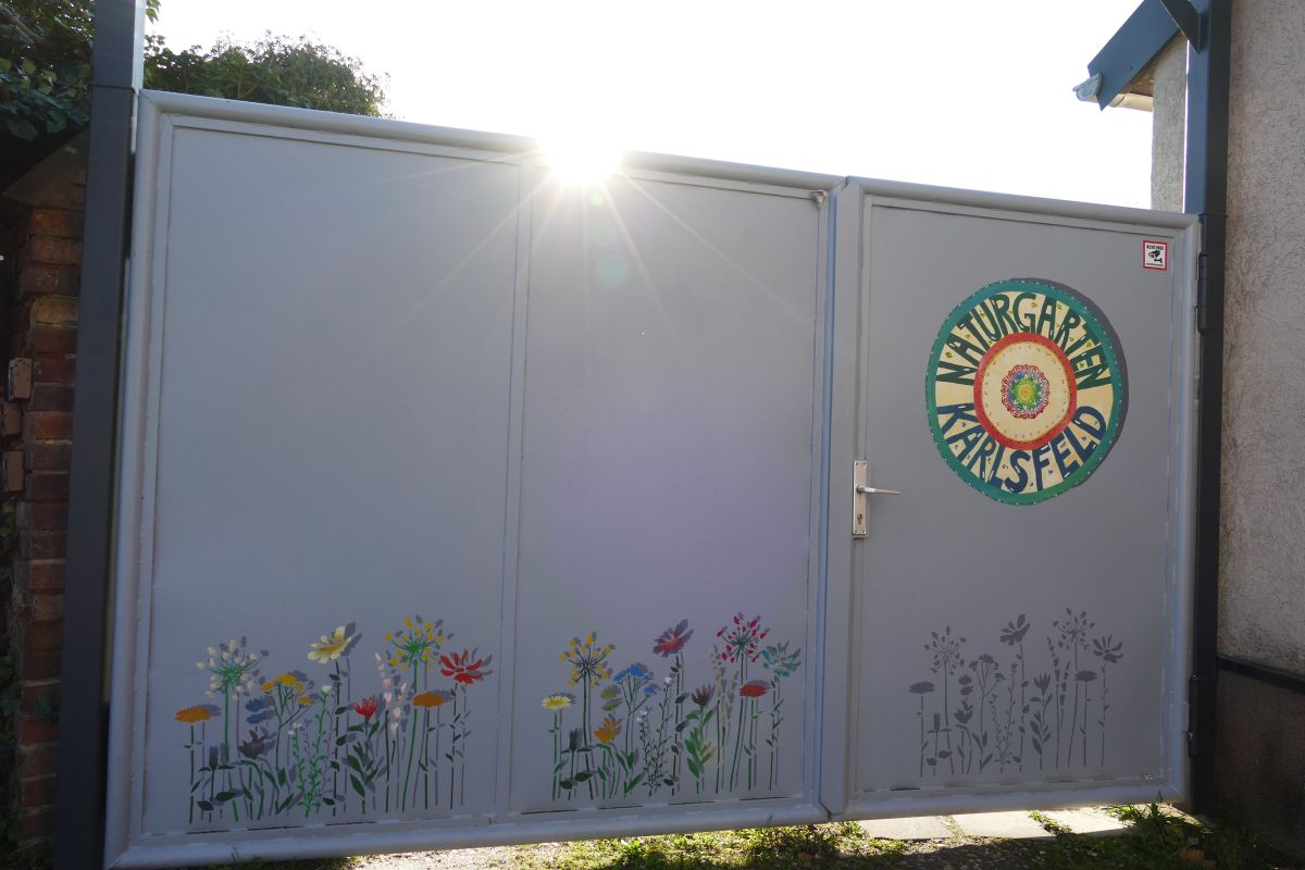 Tor zum Naturgarten Karlsfeld