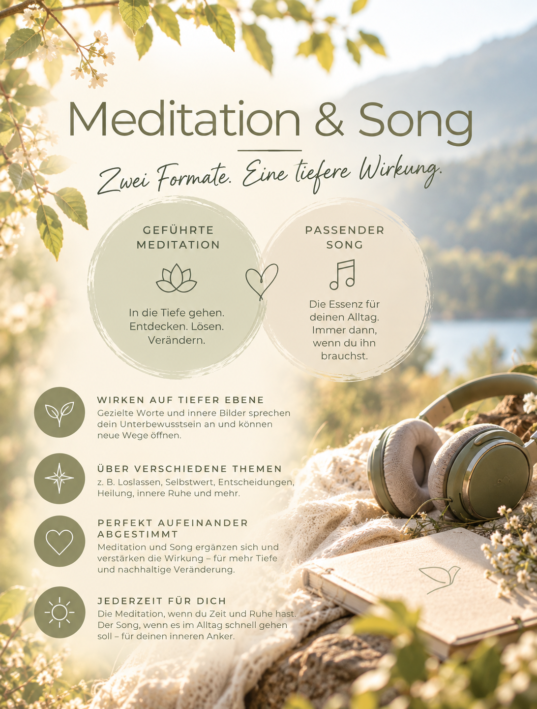 Gefuehrte Meditationen - birdslove transform - Meditation&Song