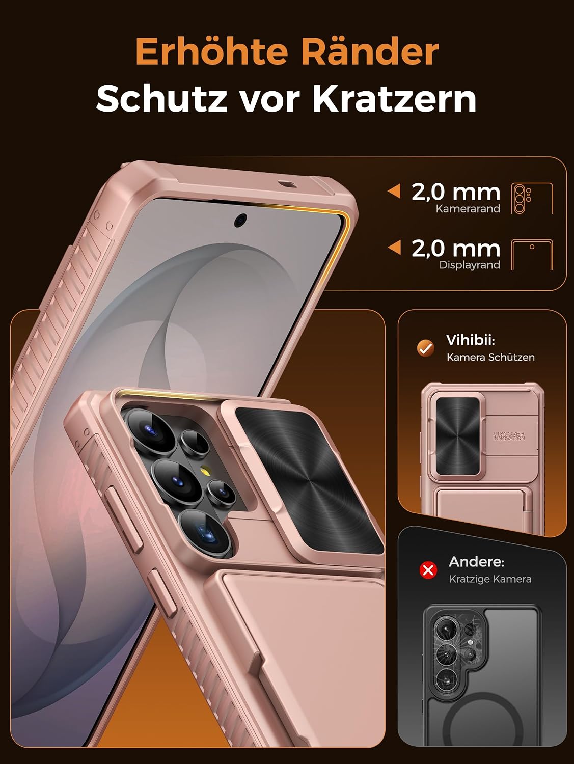 Samsung Galaxy S26 Ultra und FE - Handyhuelle mit Fach-3