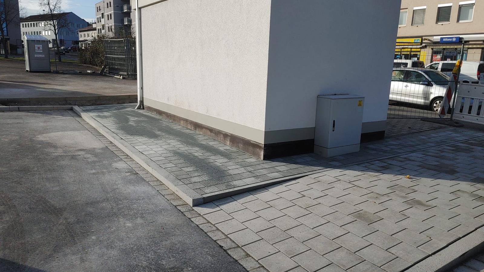 Pflaster Arbeiten