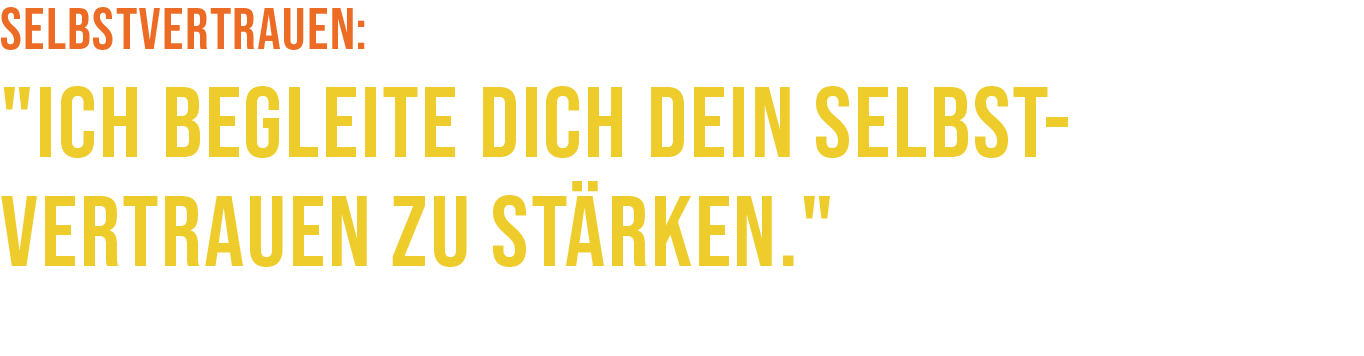 Slideshow Selbstvertrauen