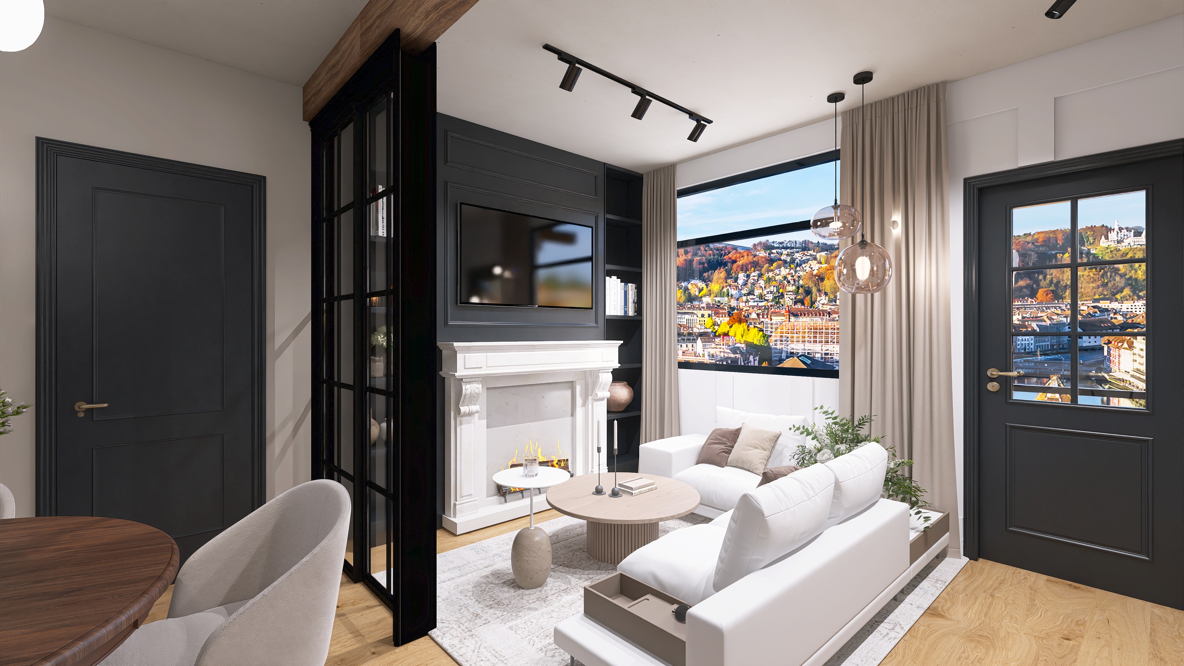 Wohnzimmer einrichten Interior Design privat Farbberatung Zuhause