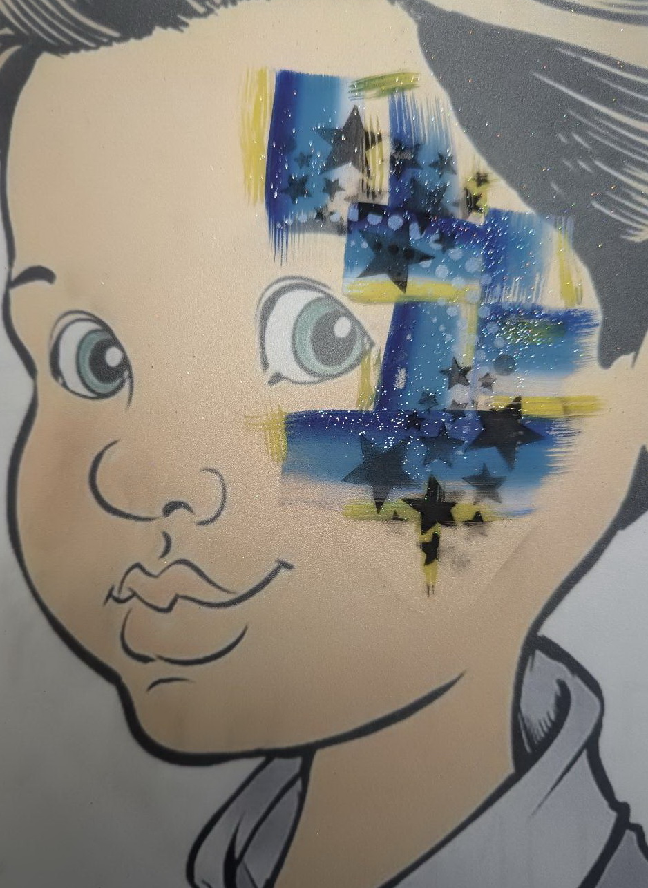 Graffiti - Farben frei wählbar