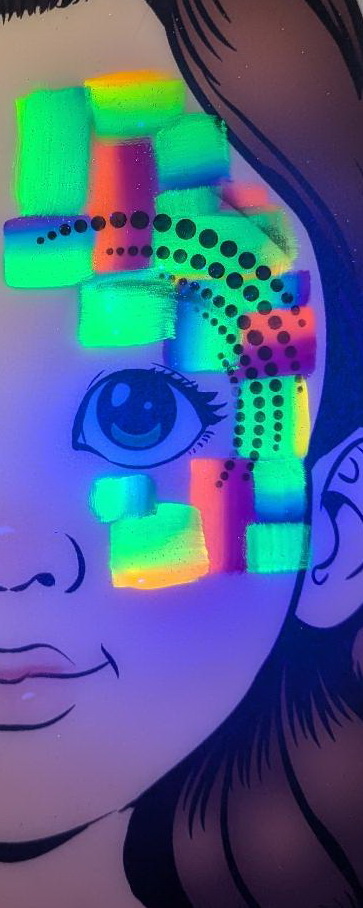 UV-leuchtend