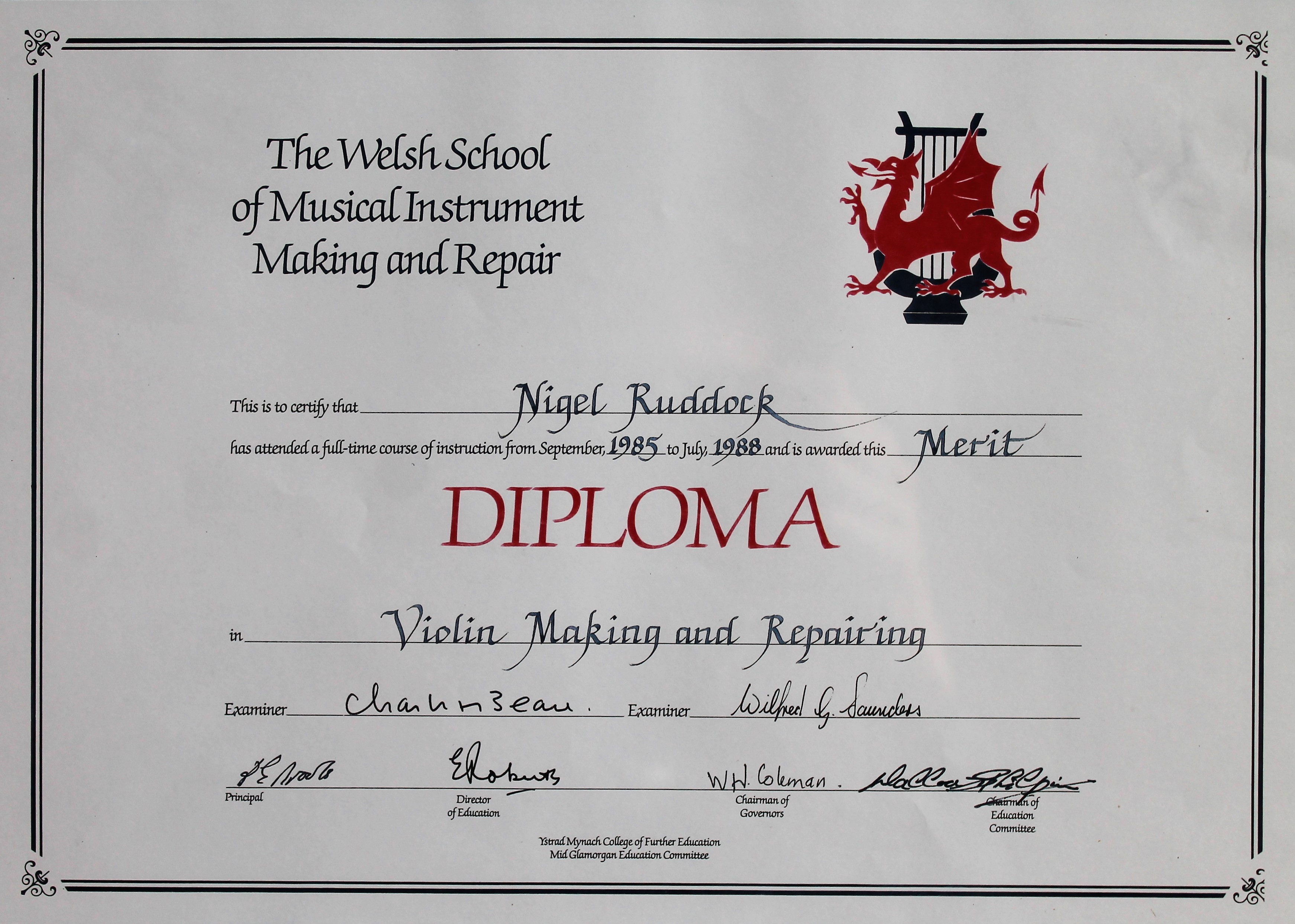 Welsh School of Instrument Making and Repair
