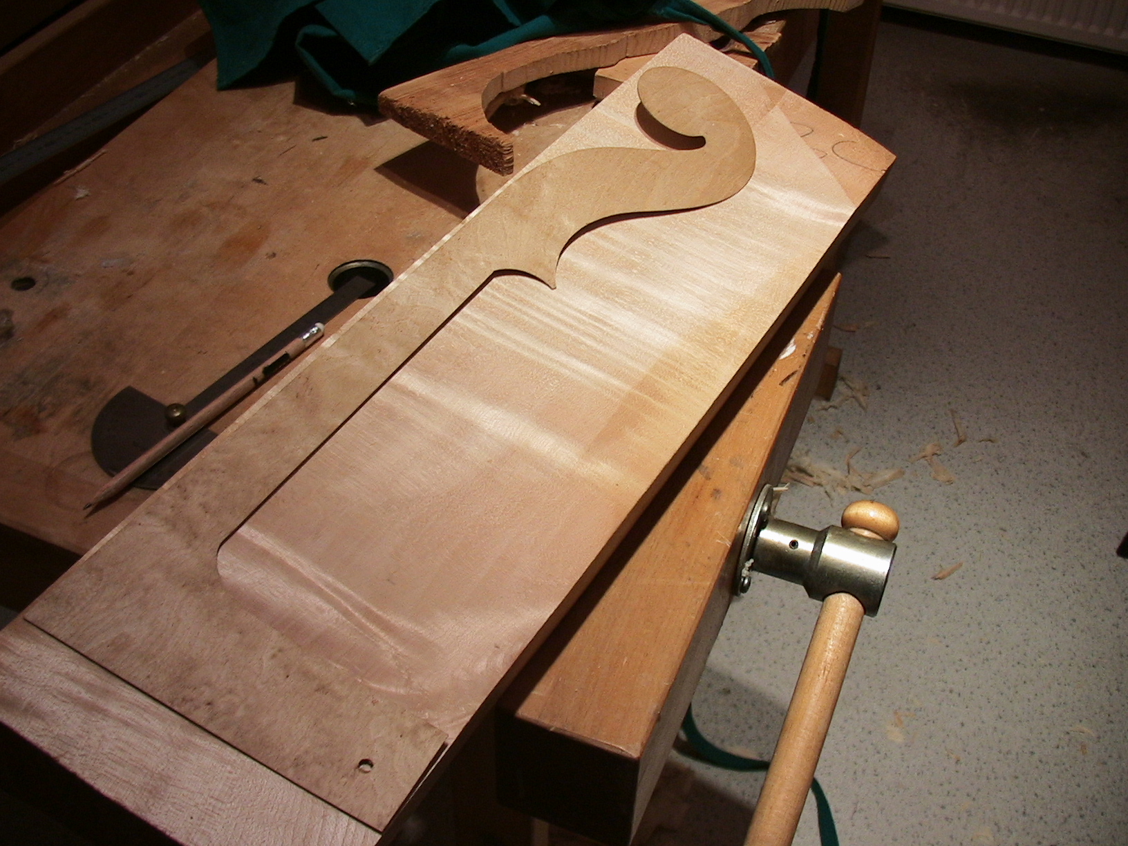 Scoll block - Cello