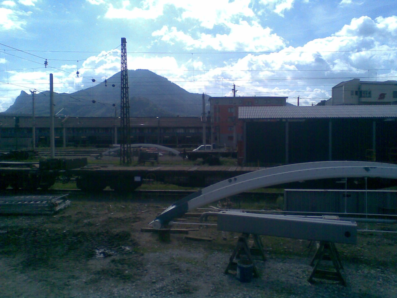 Umbau Hauptbahnhof Salzburg – Stahlbaumontage