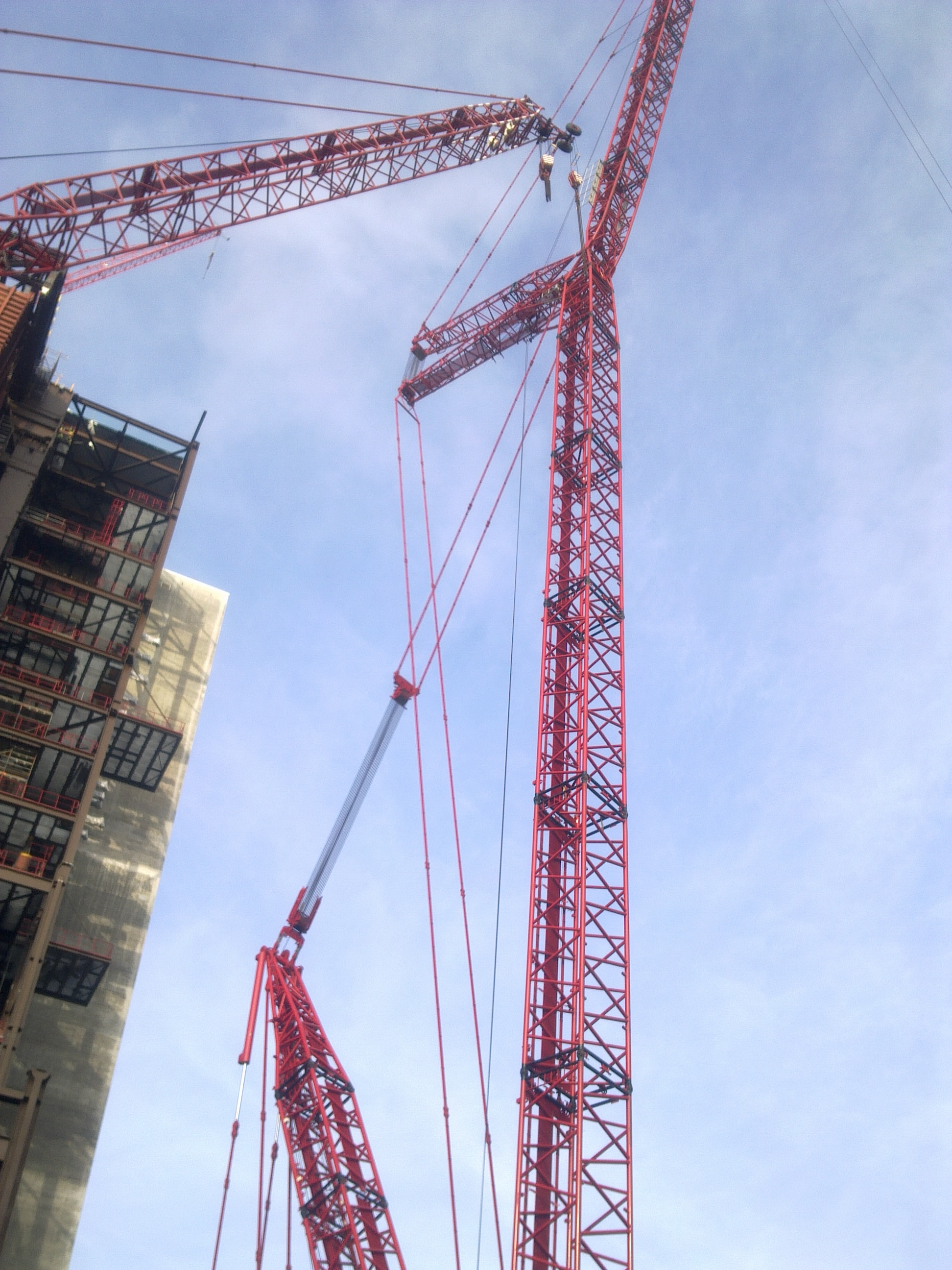 Kohlekraftwerk Lünen Montage Stahlbau 