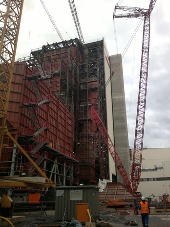 Kohlekraftwerk Lünen Montage Stahlbau 