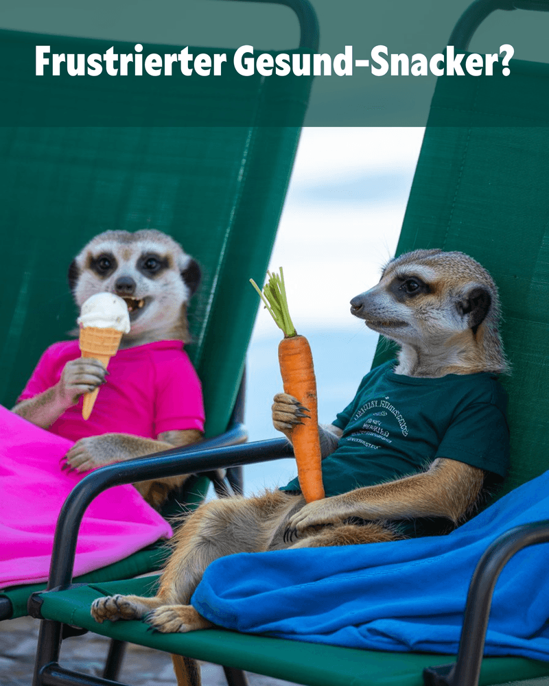 Frustrierter Gesund-Snacker Frustrierter Gesund-Snacker