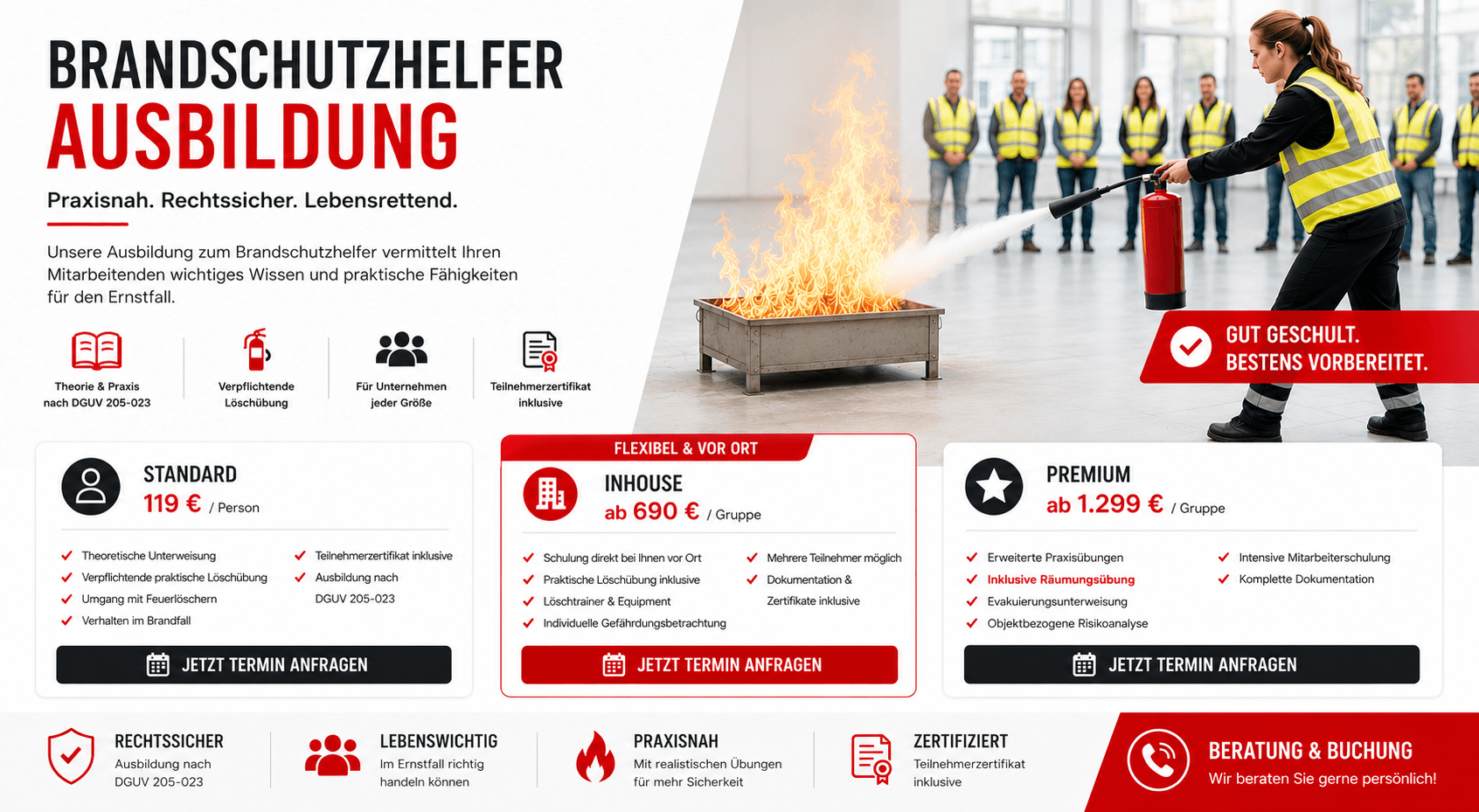 Brandschutzhelfer Angebot