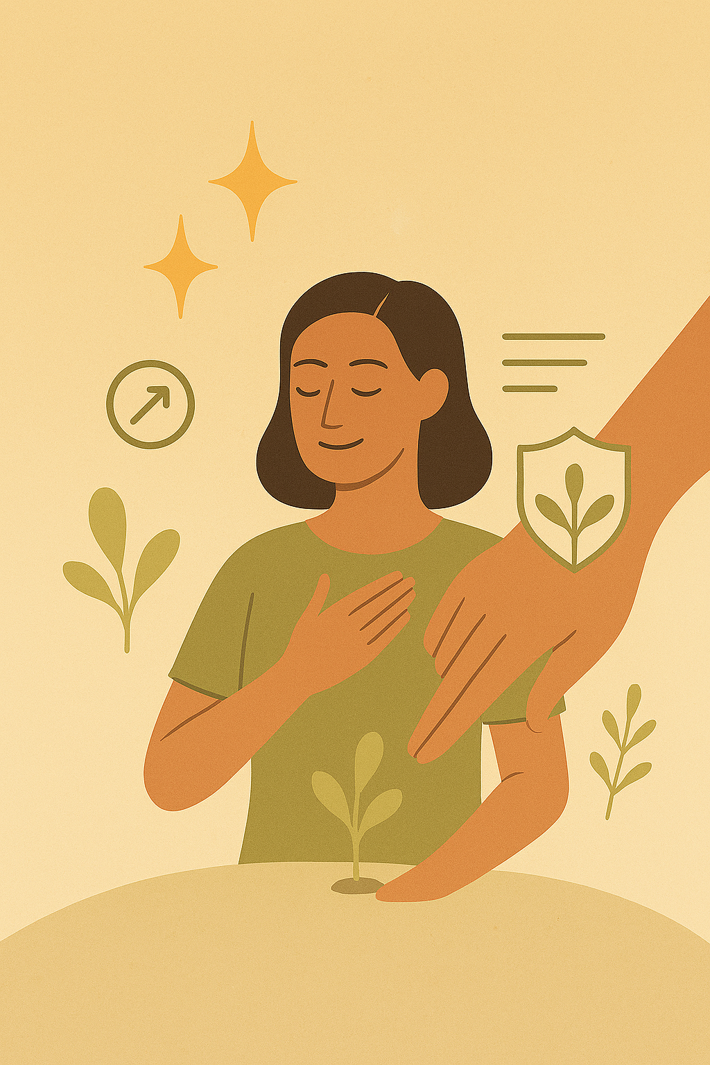 A minimalist illustr