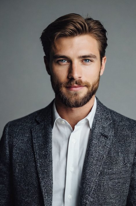 Businessporträt eines Mannes mit neutralem Hintergrund – LIVI Studio Düsseldorf. Businessporträt eines Mannes mit neutralem Hintergrund – LIVI Studio Düsseldorf.