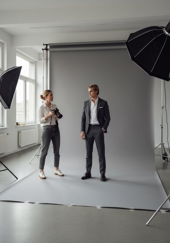 Businessporträt-Shooting im Fotostudio mit professioneller Beleuchtung – LIVI Studio Düsseldorf. Businessporträt-Shooting im Fotostudio mit professioneller Beleuchtung – LIVI Studio Düsseldorf.