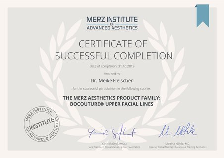 Bocouture Zertifikat Bocouture Zertifikat