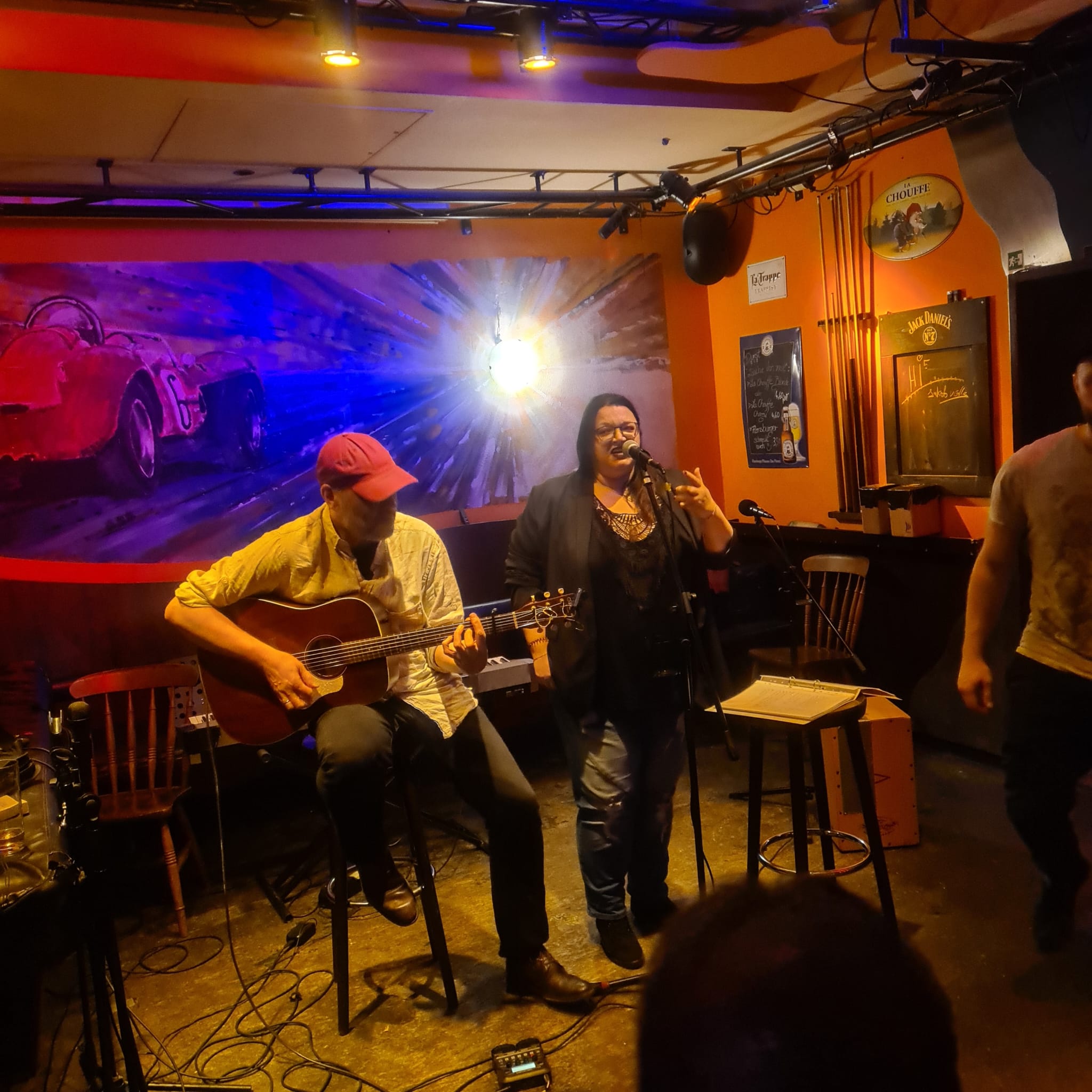 Auftritt in der Tankstelle in Köln