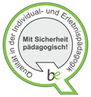 Siegel be Mit Sicherheit pädagogisch