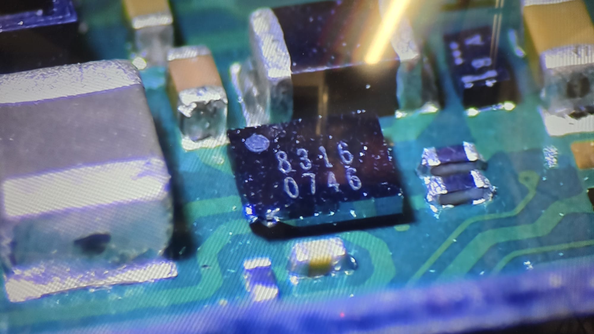 Defekter Switch LCD Driver