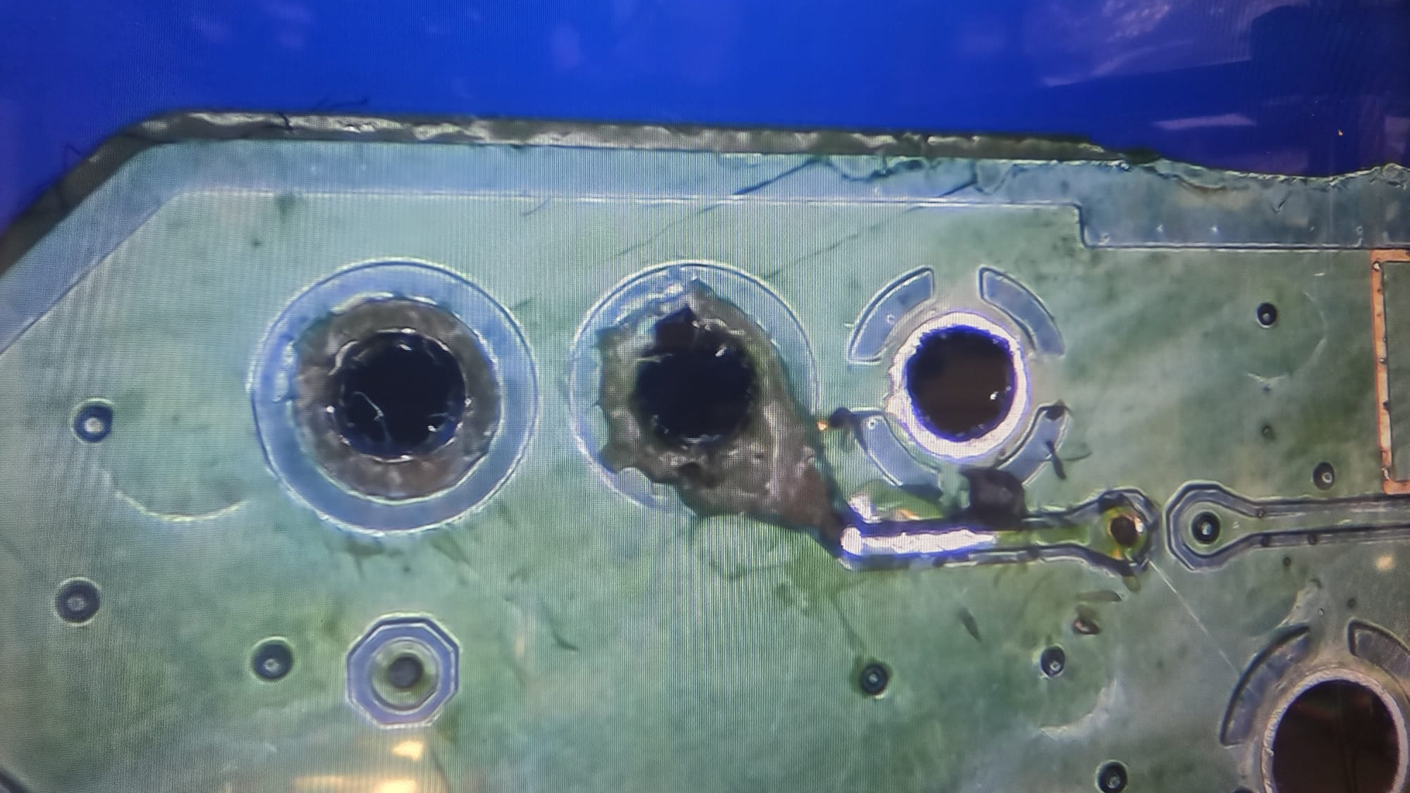 Ps5 Controller Durchkontaktierung weggebrannt