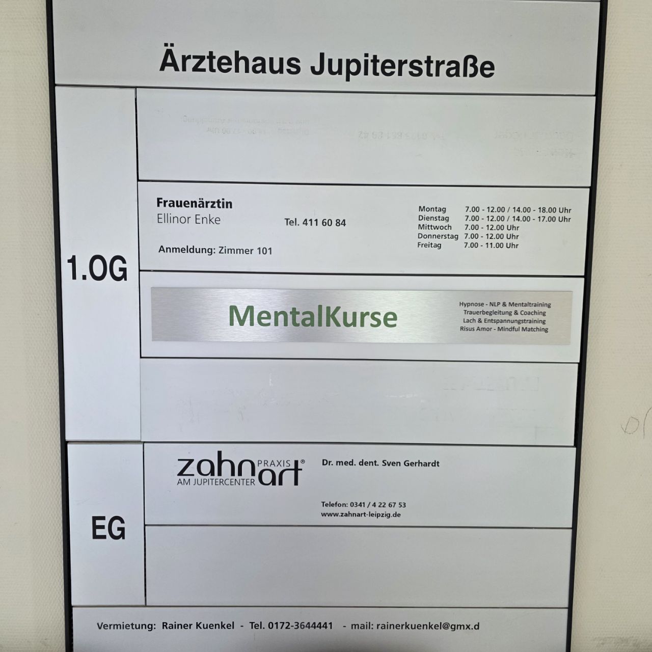 Ärzte Haus Eingang