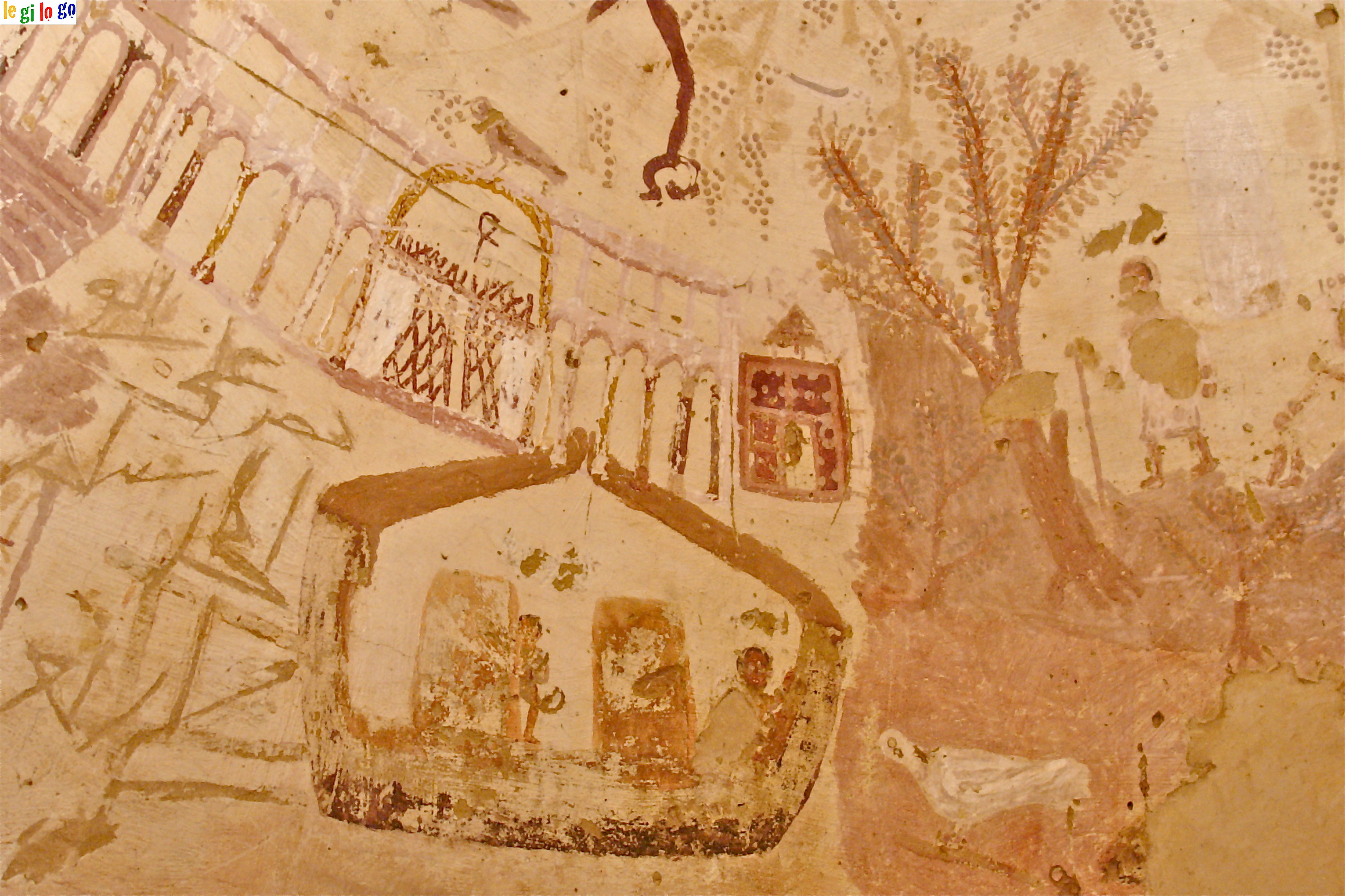 Christliche Gräber Al Baghawat