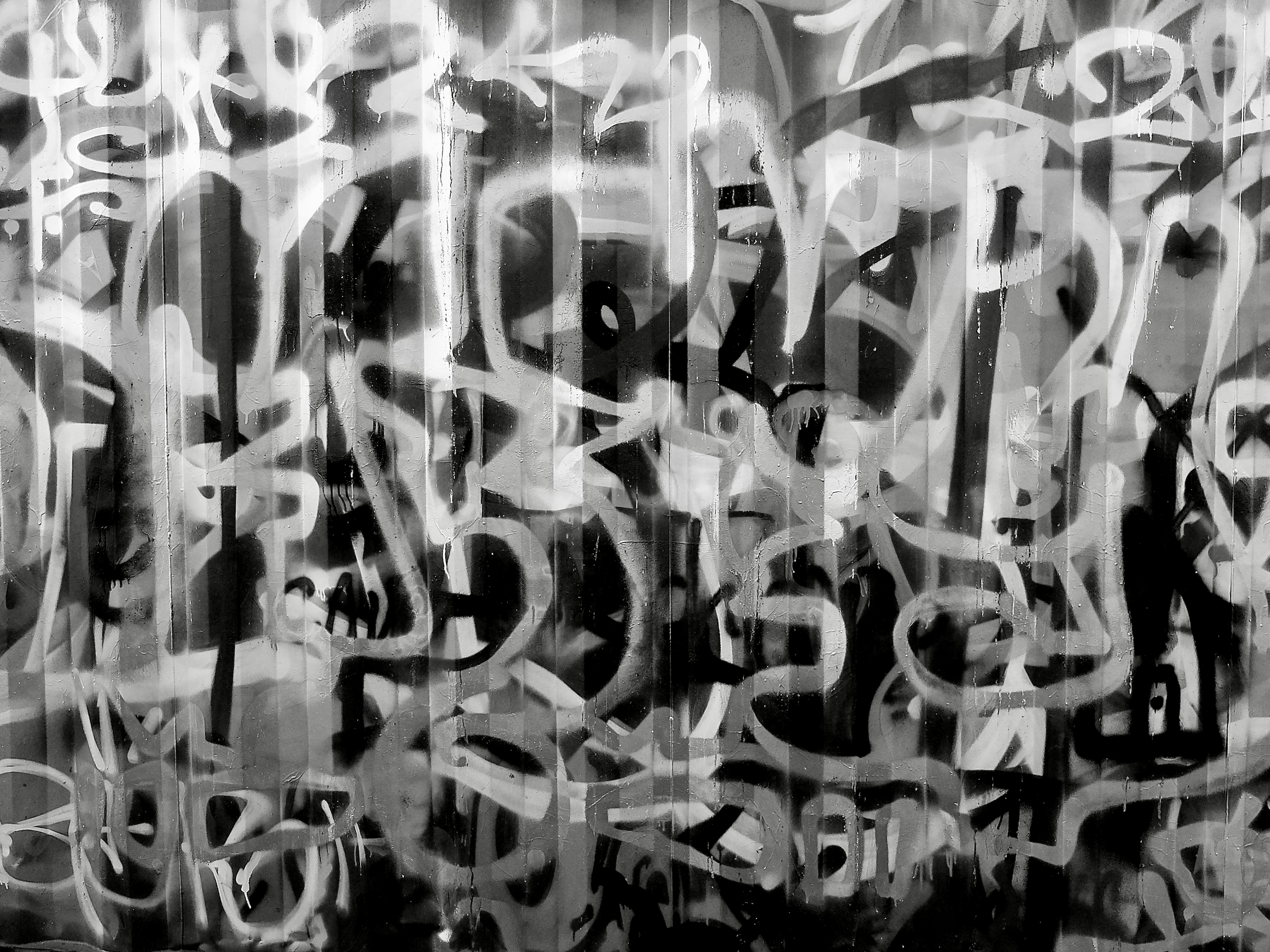 Graffitti am Sportplatz