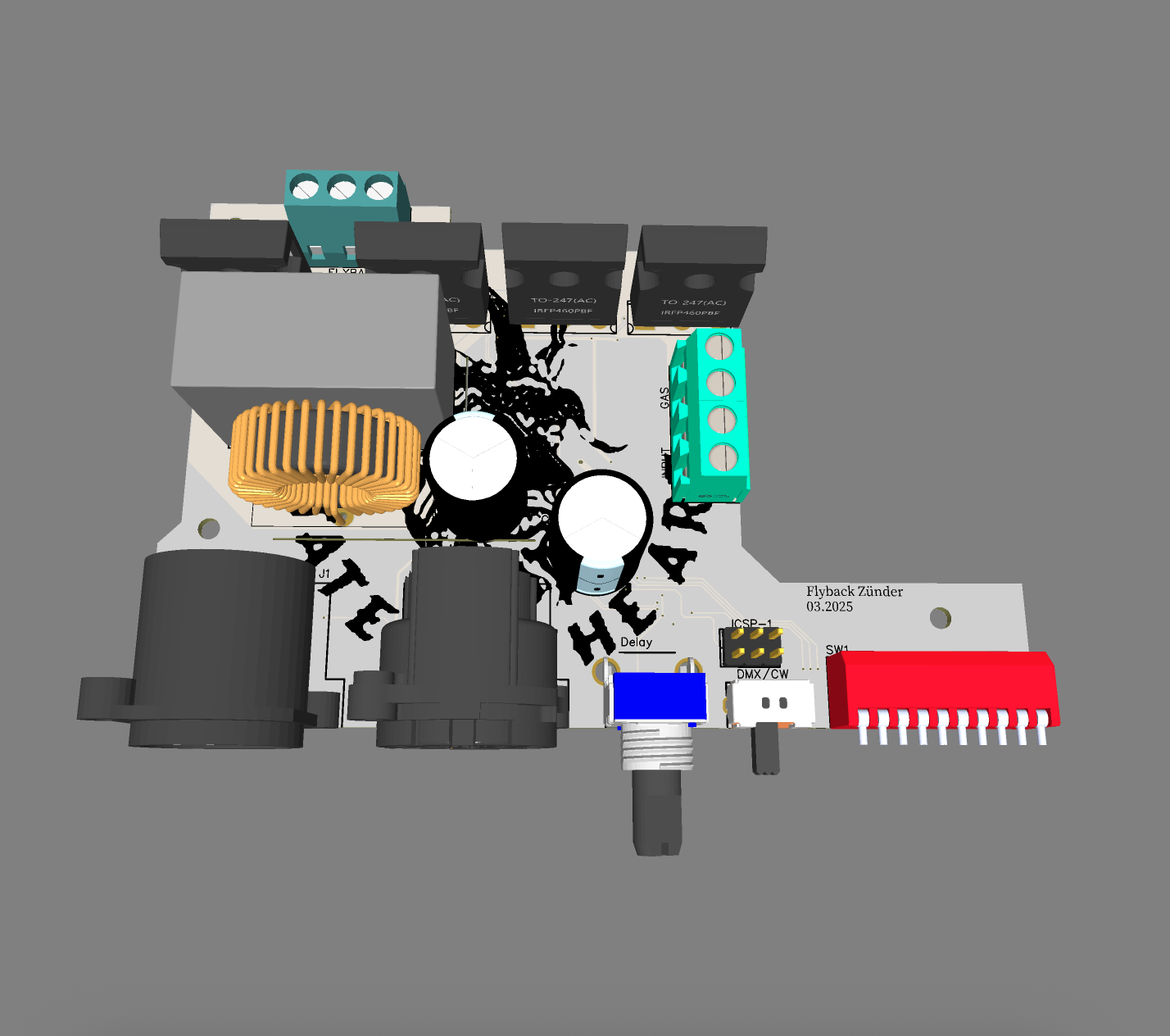 Audio modulierter ZVS Treiber