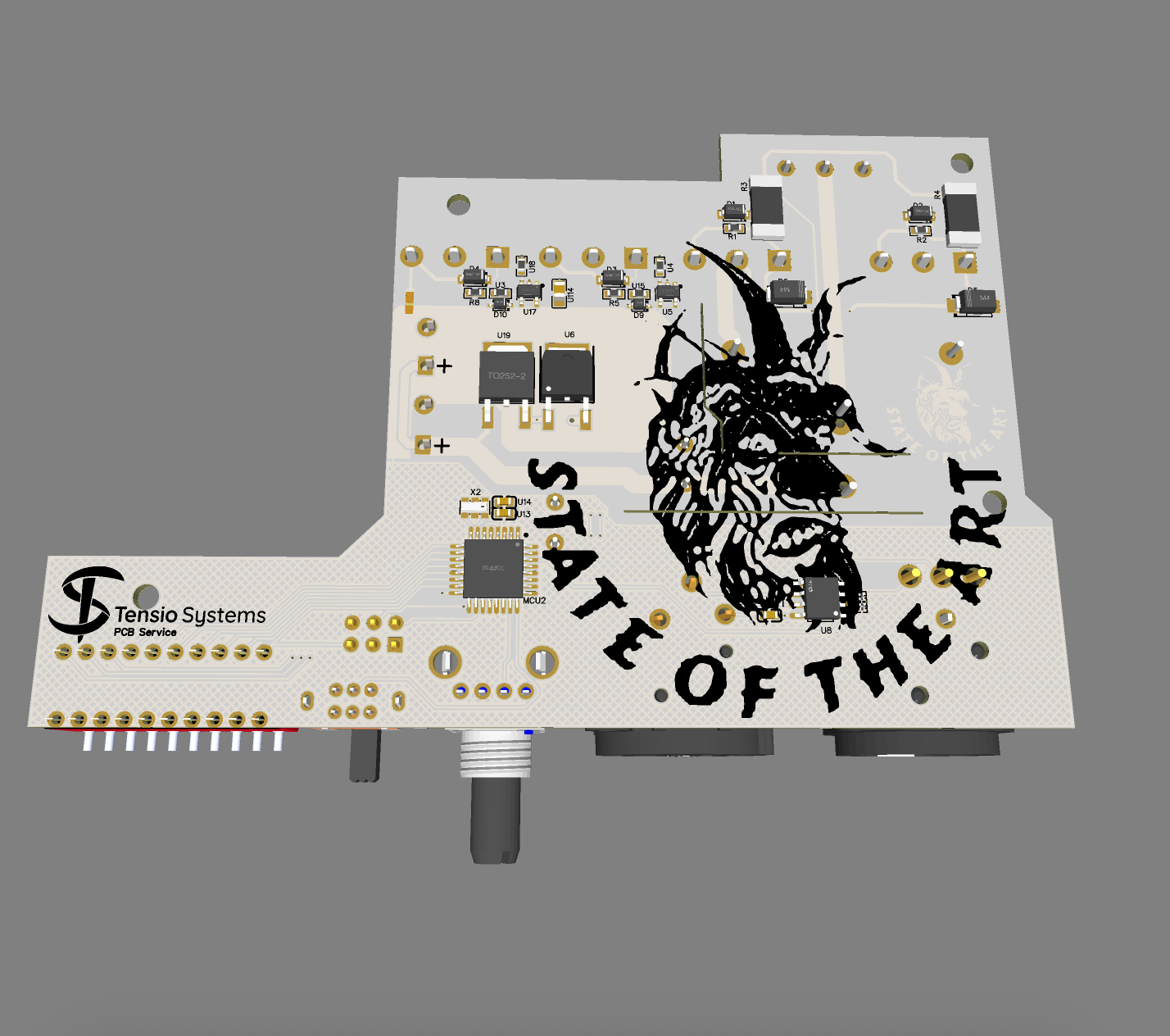 Audio modulierter ZVS Treiber