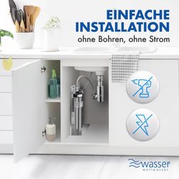 wellwasser einfache installation