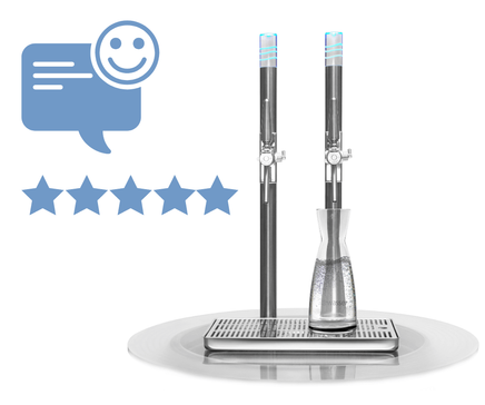 Wellwasser Rezensionen, 5 Sterne und Anlage abgebildet Wellwasser Rezensionen, 5 Sterne und Anlage abgebildet