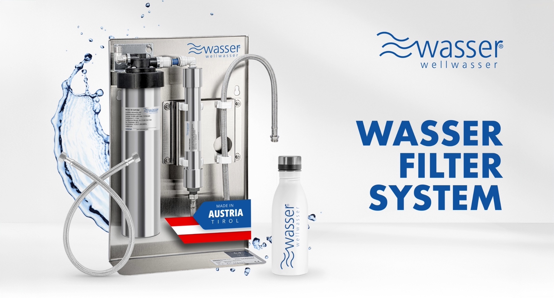 Wellwasser Technology Wasserfiltersystem, Made in Austria