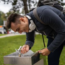 Wellwasser im öffentlichen Raum