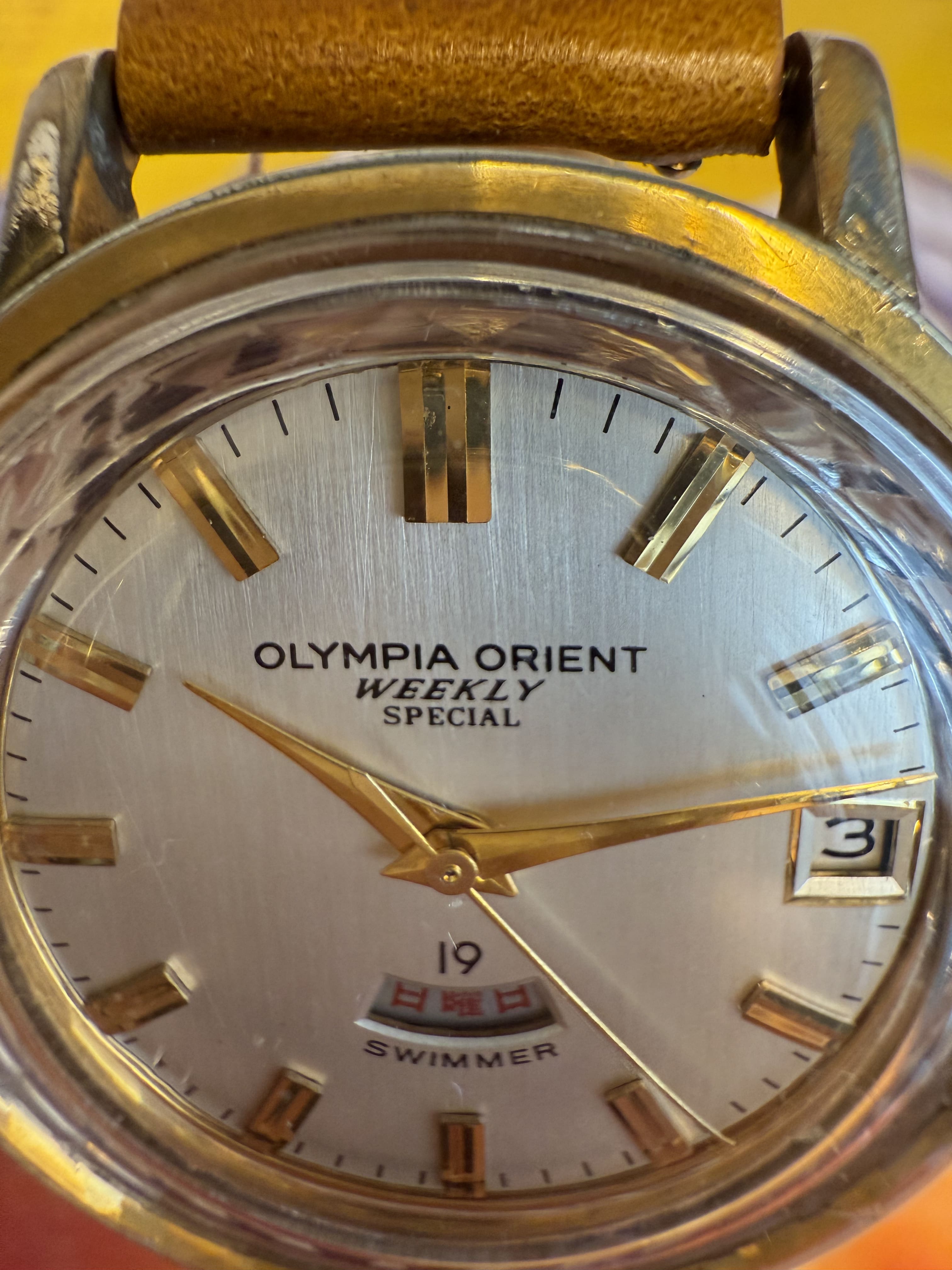 Olympia Orient Weekly Special Swimmer 19 jewels
