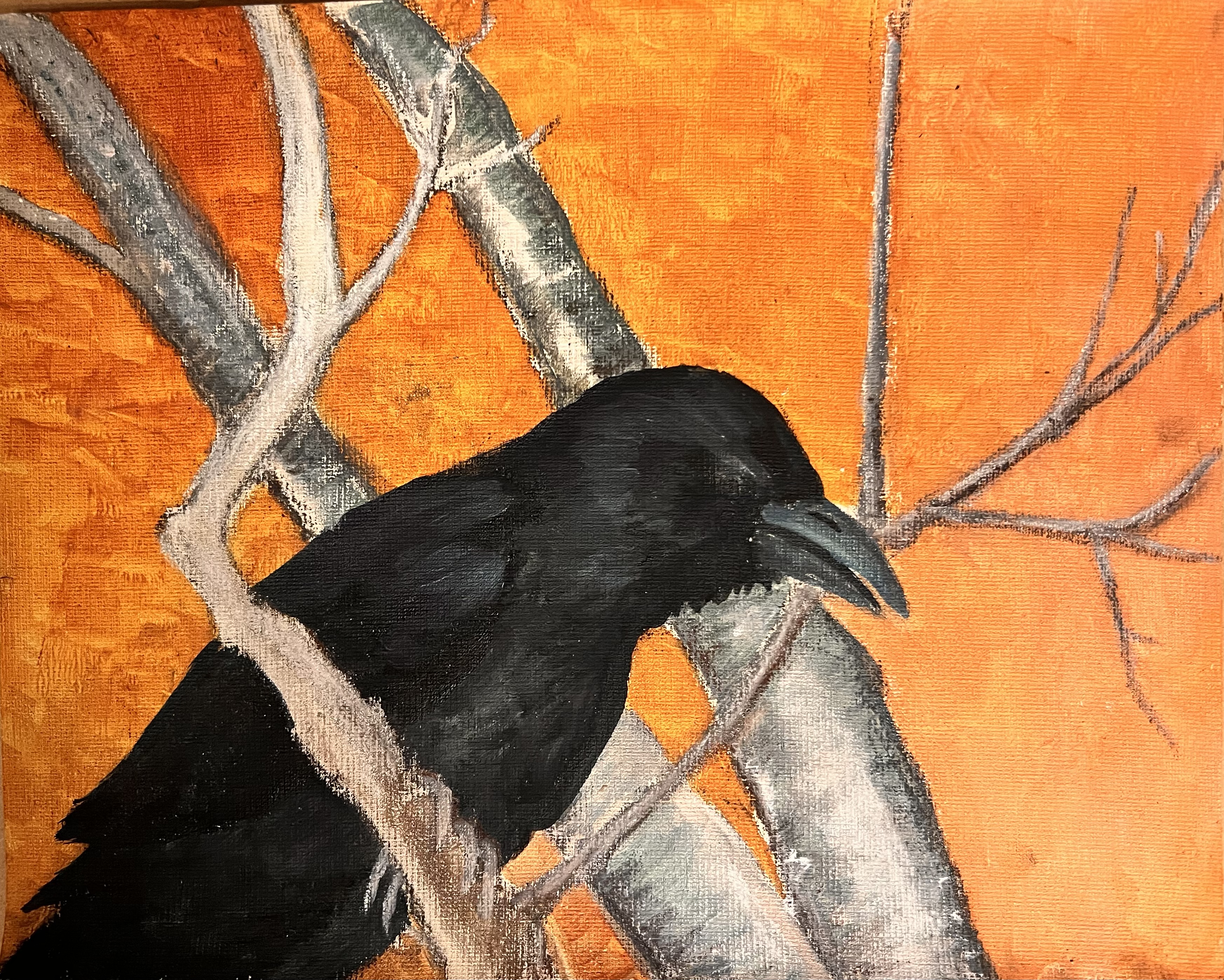 black bird - papier