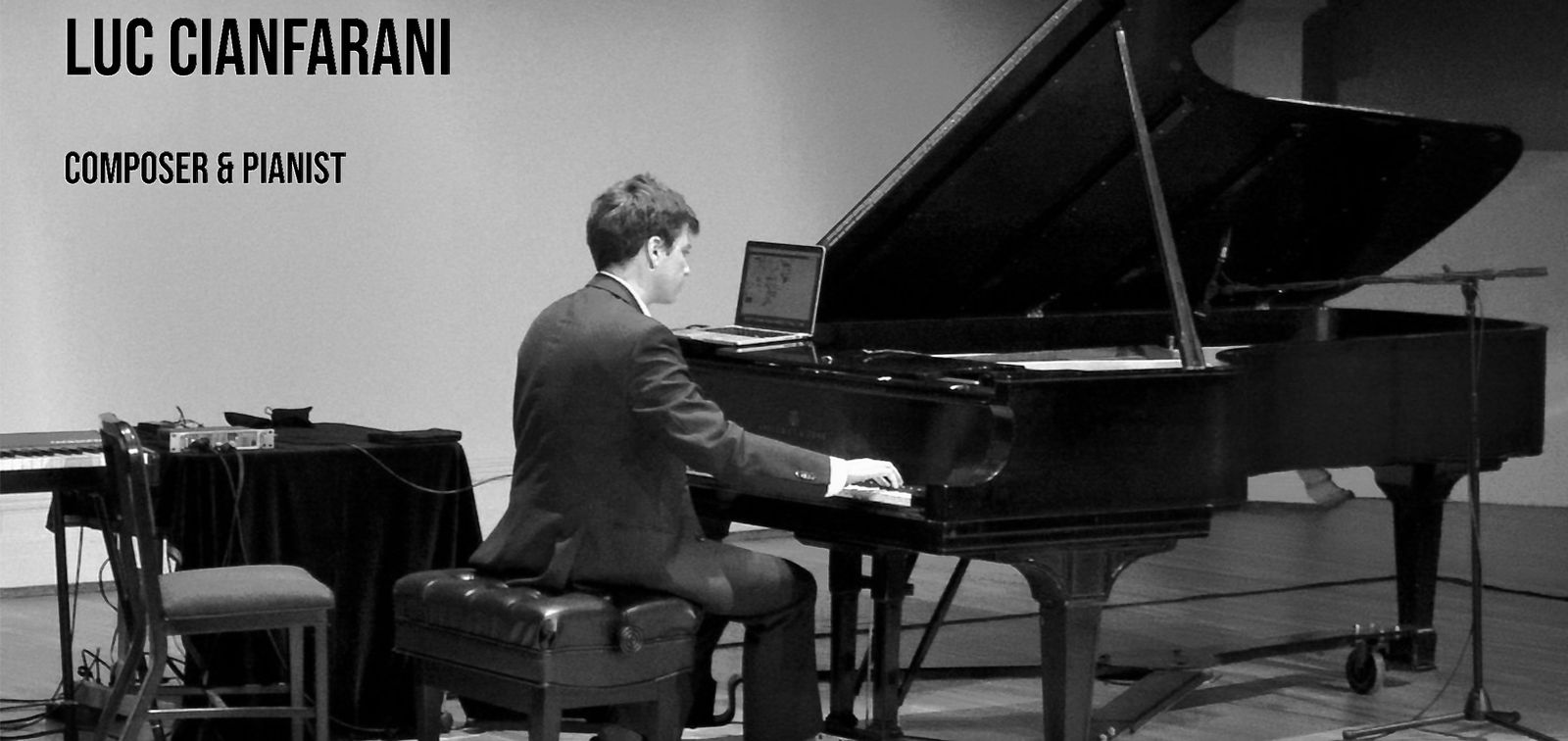 the New York composer. Luc Cianfarani 