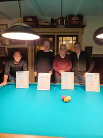 Ter herinnering deelname Nationaal kampioenschap. KNBB WF