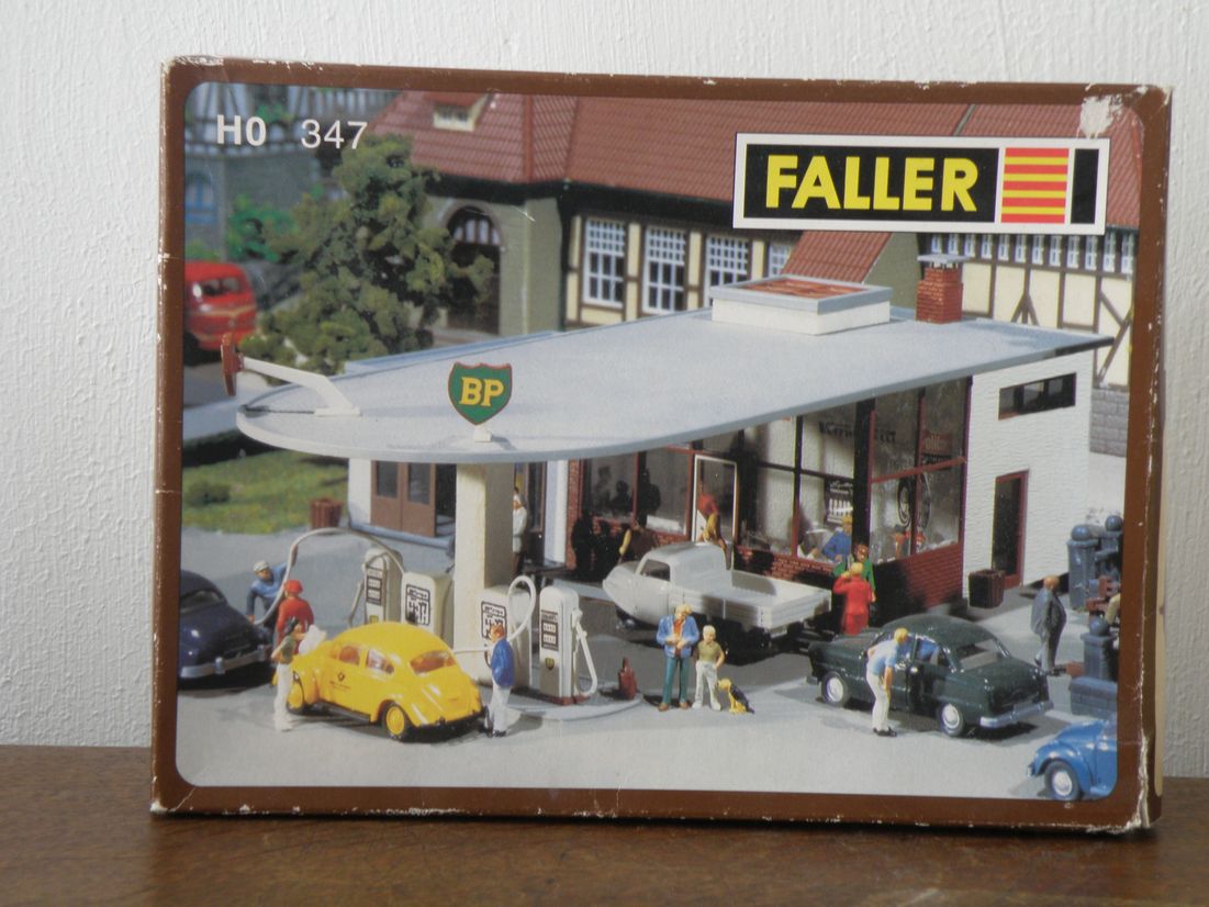 Faller, benzinestation, H0 347