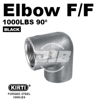 ELBOW 90 1000LBS FF Black Group Forged Steel Fittings