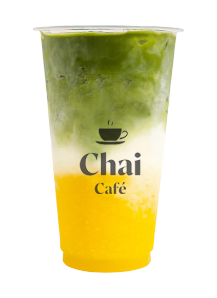 Mango Matcha Latte