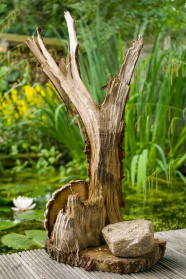 Pruning waste and stone