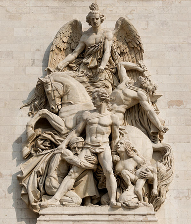 Arc de Triomphe - Het verzet