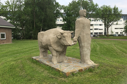Man met stier (1956)