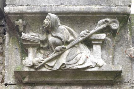 Sint Gertrudis met muizen - Utrecht