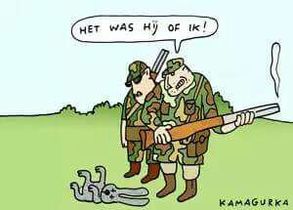 Het was hij of ik