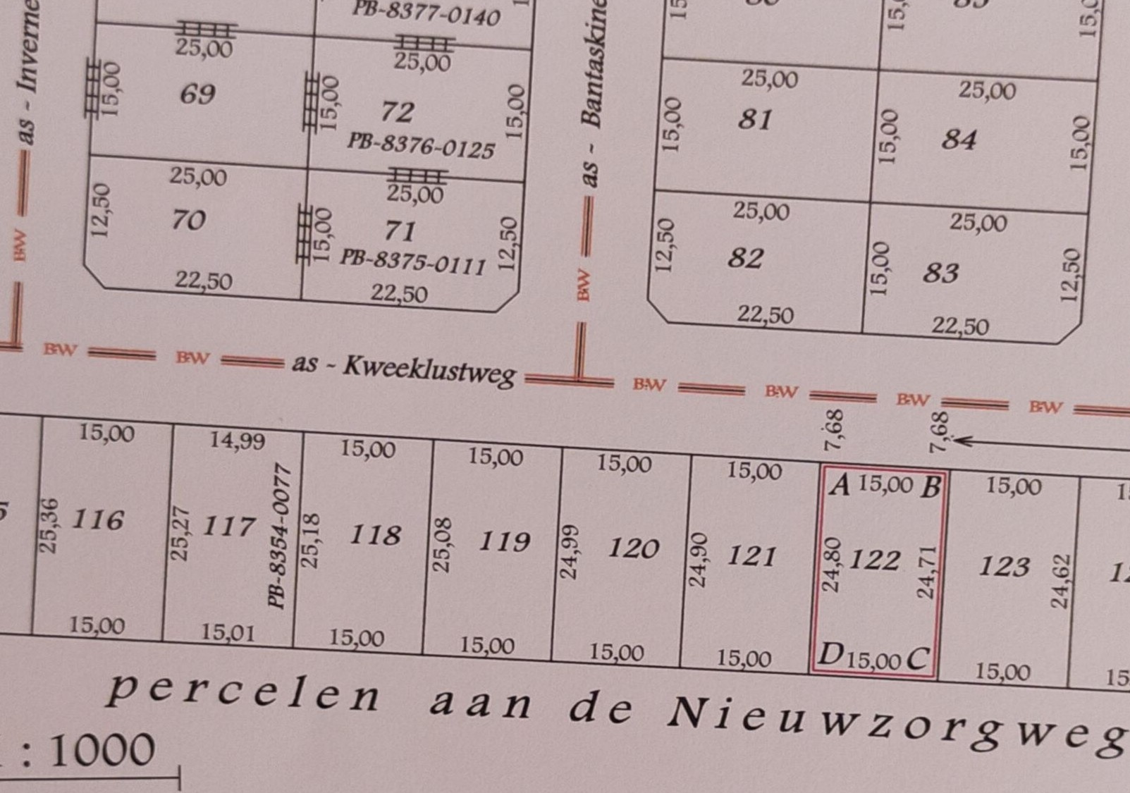 Kweeklustweg 118-122