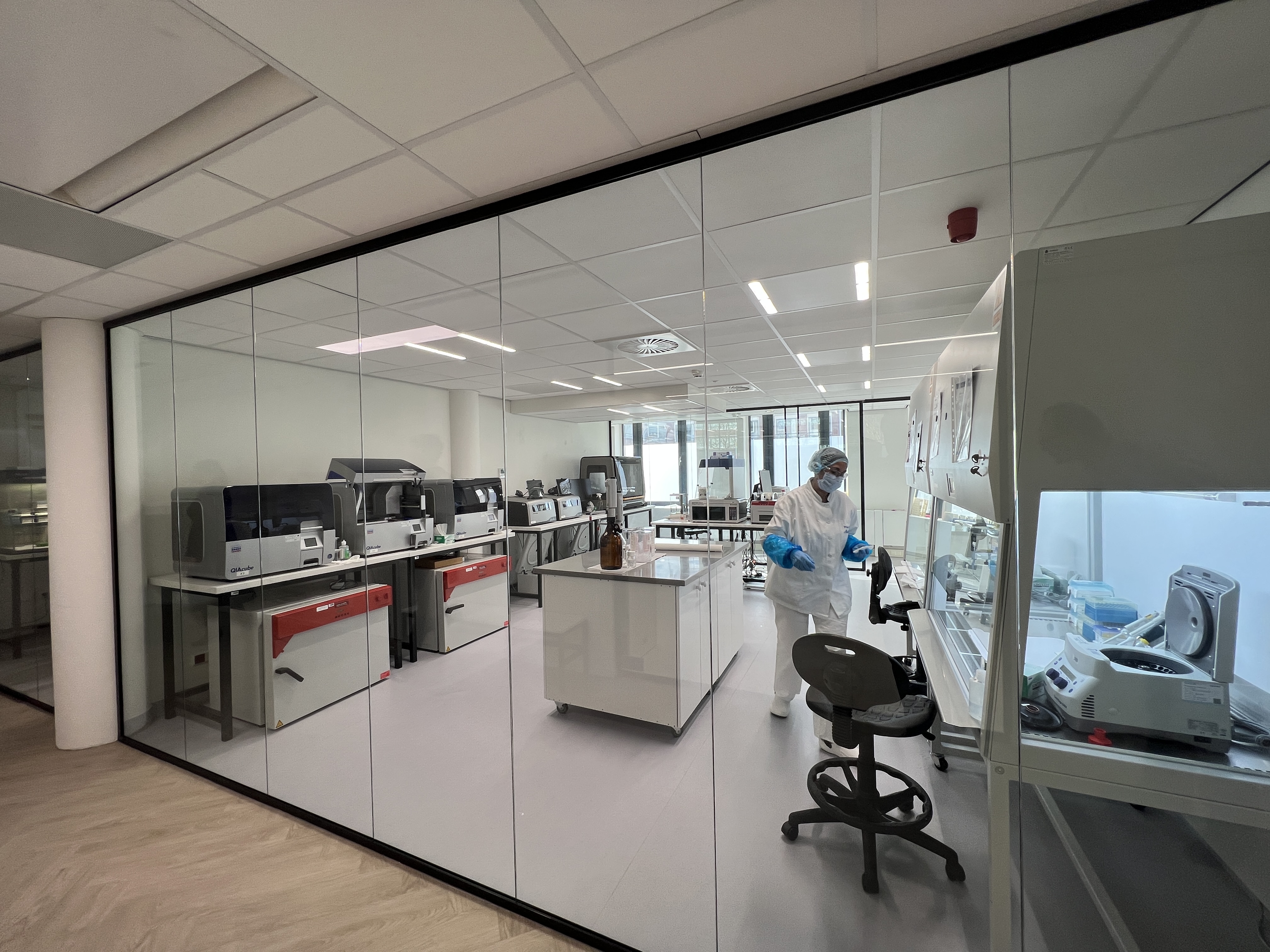Renovatie ICMP kantoor en laboratorium Den Haag 