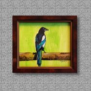 Young Magpie - 9,5x10,5cm