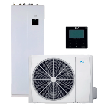 Complete MDV Impact All-In-One warmtepompsysteem met buitenunit, binnenmodule en digitale thermostaat