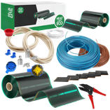 Set verwarmingsfolie HE305 inclusief kabels, sensor en montage-accessoires
