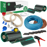Set verwarmingsfolie HE305 inclusief kabels, sensor en montage-accessoires
